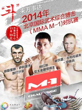 2014年首届北京综合搏击（MMA M-1）对抗赛